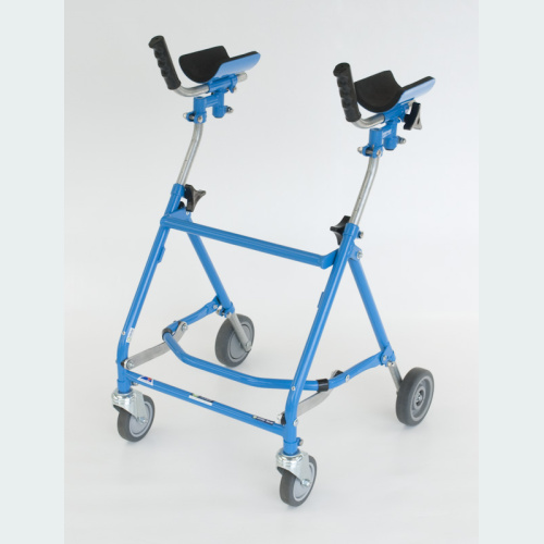 Junior Rover Walker with Forearm Troughs - 2 Castors / 2 Wheels Junior Rover Walker with Forearm Troughs - 2 Castors / 2 Wheels