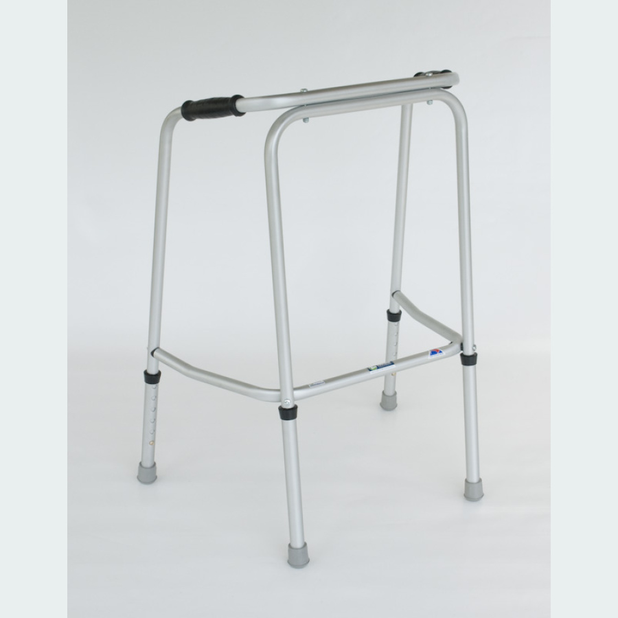 Standard Adjustable Walker - SHORT - 4 Rubber Feet