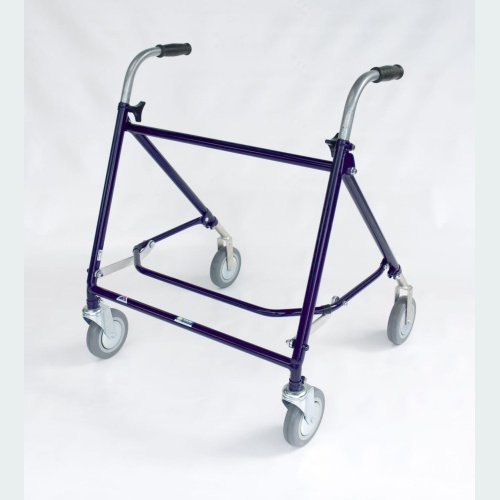 Super Giant Rehab Walker with Standard Handles - 2 Castors / 2 Wheels