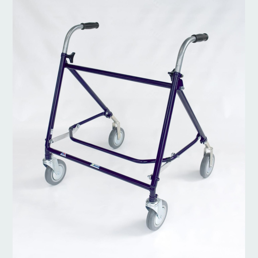 Super Giant Rehab Walker with Standard Handles - 2 Castors / 2 Wheels