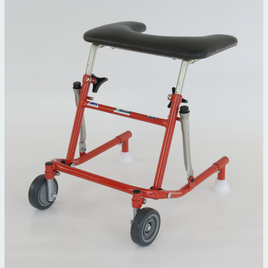 Tiny Tot Walker with Pulpit Top - 2 Wheels / 2 Glide Feet