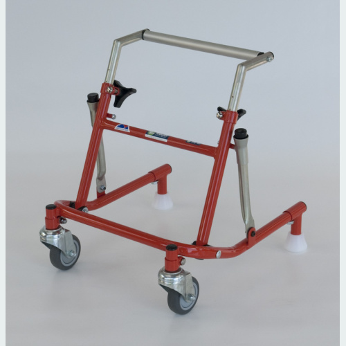 Tiny Tot Walker with Pram Handle - 2 Castors / 2 Glide Feet Tiny Tot Walker with Pram Handle - 2 Castors / 2 Glide Feet