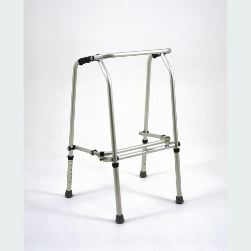 Aluminium Folding Adjustable Walker - TALL - 4 Rubber Feet