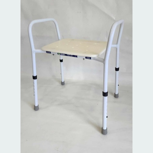 Shower Stool Heavy Duty Adjustable Height With Arms