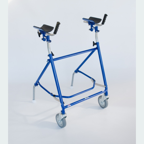 Giant Folding Rehab Forearm Walker - 2 Castors / 2 Glide Feet