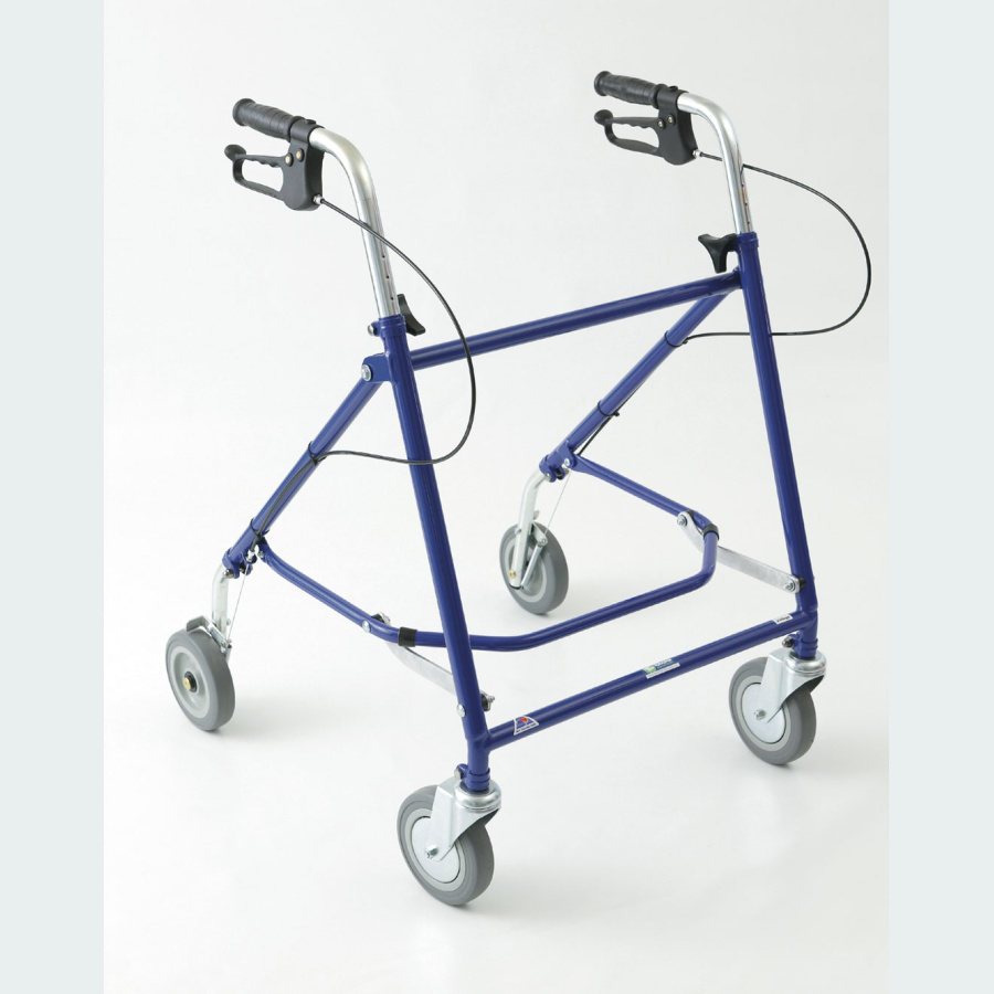 Giant Walker- Standard Handles with Brakes - 2 Castors / 2 Wheels