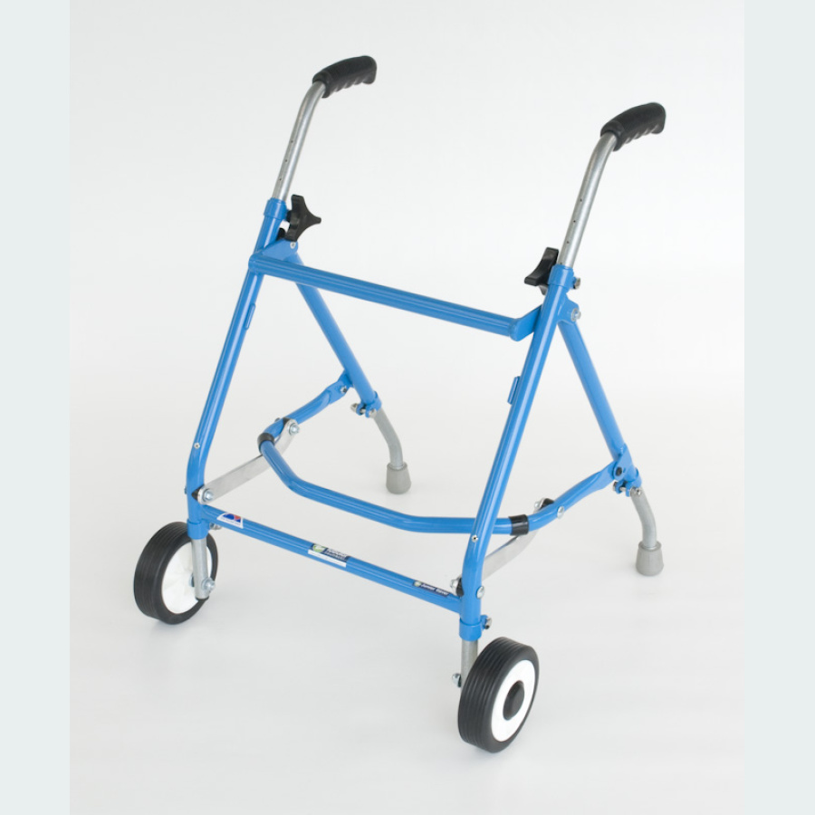 Junior Rover Walker with Standard Handles - 2 Wheels / 2 Rubber Feet