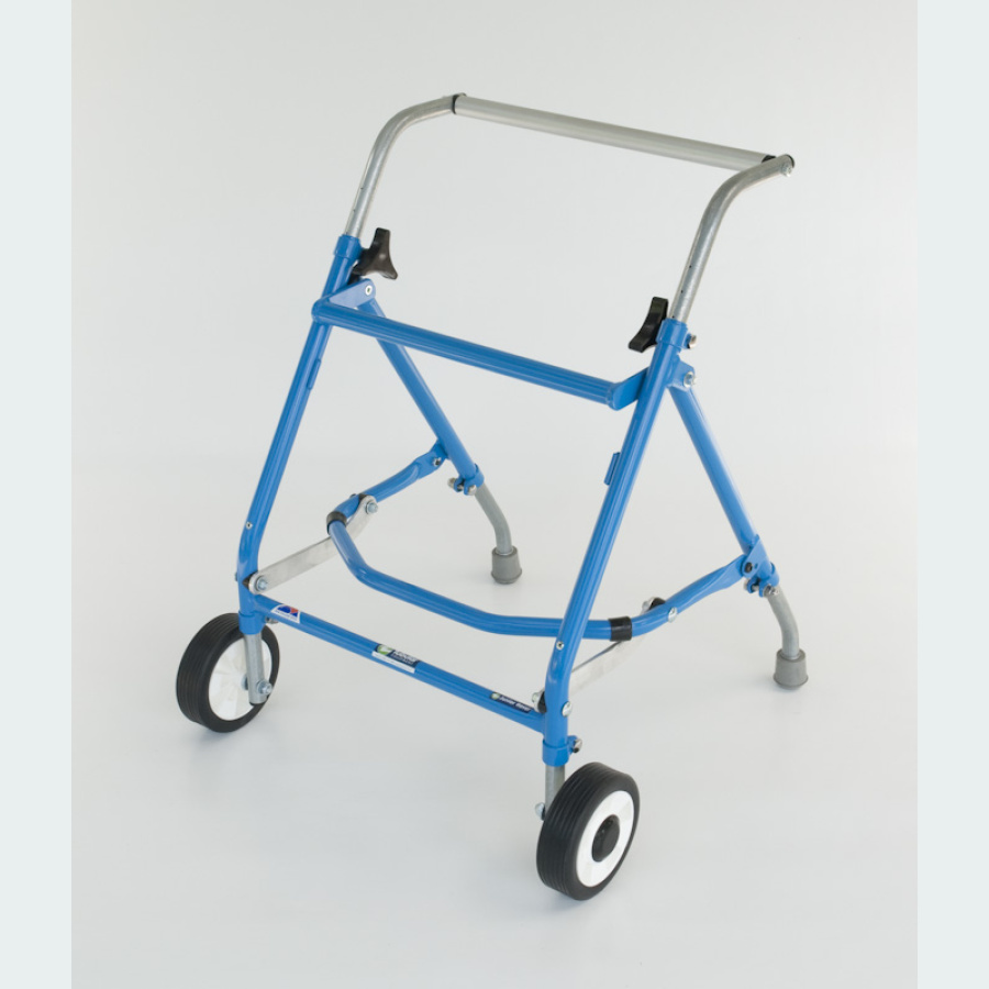 Junior Rover Walker with Pram Handle - 2 Wheels / 2 Rubber Feet