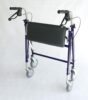 Super Giant Rehab Walker with Standard Handles Brakes & Seat 2 Castors / 2 Wheels