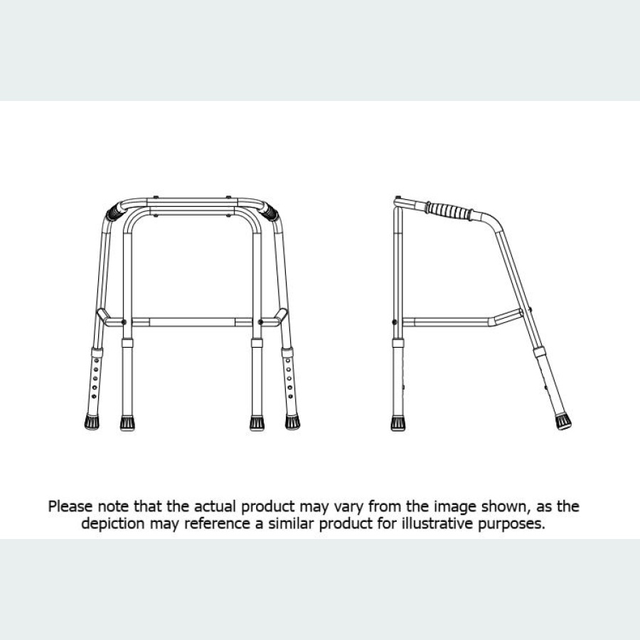Junior Adjustable Walker - 4 Glide Feet