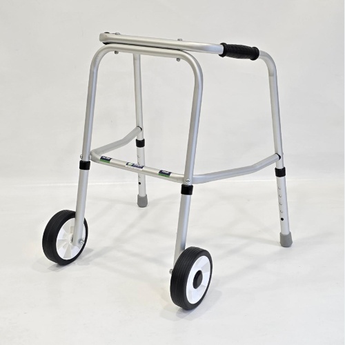 Junior Adjustable Walker - 2 Wheels / 2 Rubber Feet