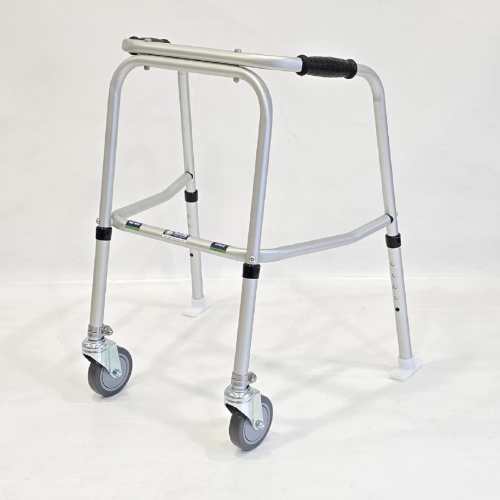 Junior Adjustable Walker - 2 Castors / 2 Skis