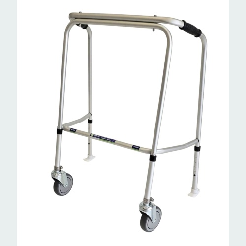 Bariatric Adjustable Walker - 2 Castors / 2 Skis Bariatric Adjustable Walker - 2 Castors / 2 Skis